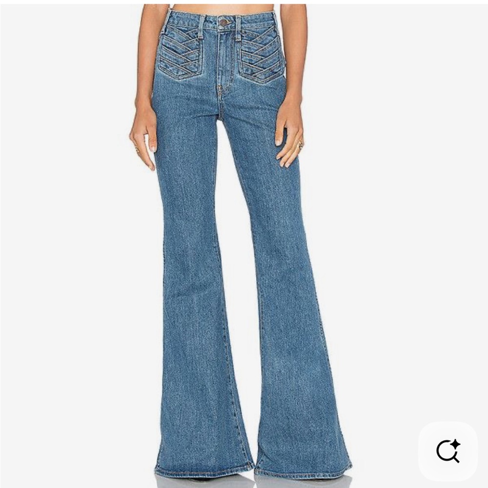 MAJORELLE Moss Flare Jeans
